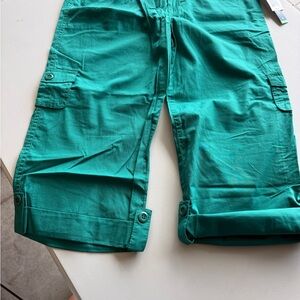 Lee Women's Teal Green Capris